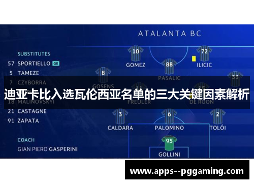 迪亚卡比入选瓦伦西亚名单的三大关键因素解析